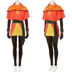 Cosplay Costume Rogue X-Men '97 Saison 2(2026) TV Cosplay Tenue Orange et Jaune Femme