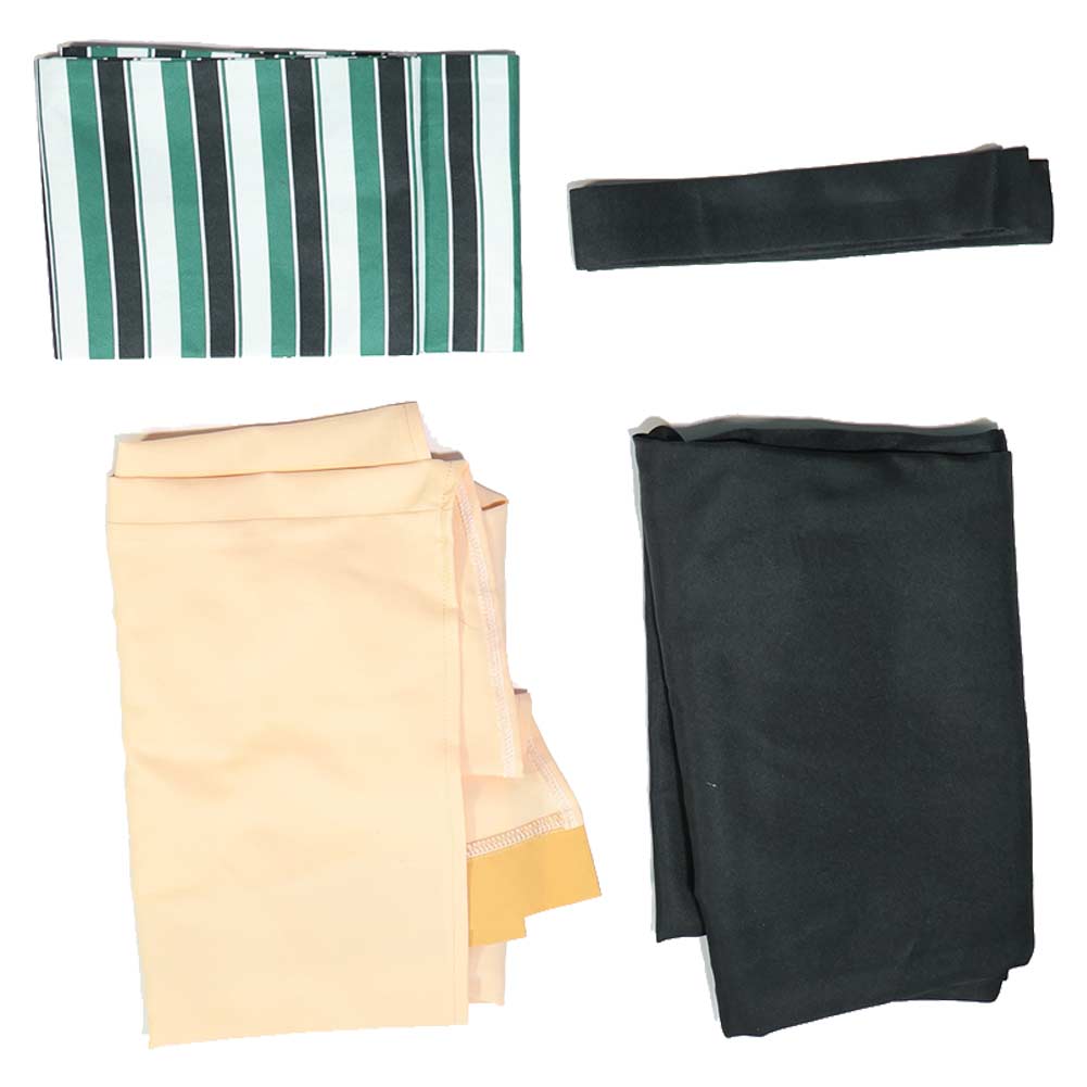 Cosplay Costume Roronoa Zoro One Piece Live Action 2(2026) TV Cosplay Tenue Noire et Beige Homme