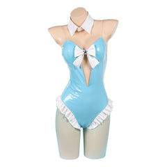 Cosplay Costume Rosalina The Super Mario Galaxy Movie(2026) Film Cosplay Bunny Girl Tenue Bleue Femme