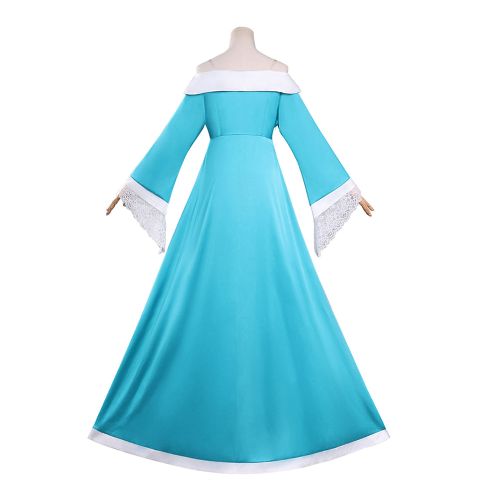 Cosplay Costume Rosalina The Super Mario Galaxy Movie(2026) Film Cosplay Robe Bleue Femme