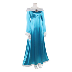 Cosplay Costume Rosalina The Super Mario Galaxy Movie(2026) Film Cosplay Robe Bleue Femme