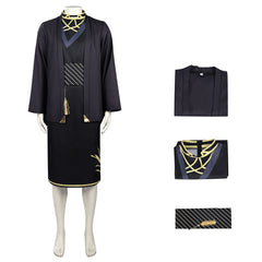 Cosplay Costume Rosei Kantsubaki Shunkashuutou Daikousha: Haru no Mai(2026) Anime Cosplay Tenue Noire Homme