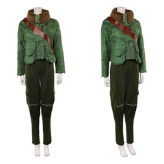 Cosplay Costume Ruthye Marye Knoll Supergirl(2026) Film Cosplay Tenue Verte Femme