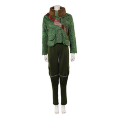 Cosplay Costume Ruthye Marye Knoll Supergirl(2026) Film Cosplay Tenue Verte Femme