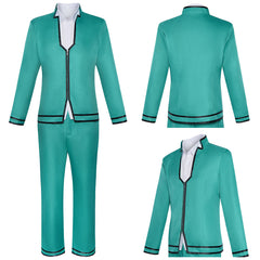 Cosplay Costume Saiki Kusuo The Disastrous Life of Saiki K Anime Cosplay Tenue Verte Homme