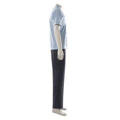Cosplay Costume Sanji One Piece Live Action 2(2026) TV Cosplay Tenue Noire et Bleue Homme