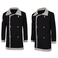 Cosplay Costume Sanji One Piece Live Action 2(2026) TV Cosplay Veste Noire Homme