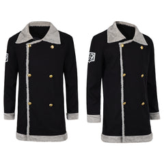 Cosplay Costume Sanji One Piece Live Action 2(2026) TV Cosplay Veste Noire Homme