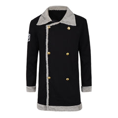 Cosplay Costume Sanji One Piece Live Action 2(2026) TV Cosplay Veste Noire Homme