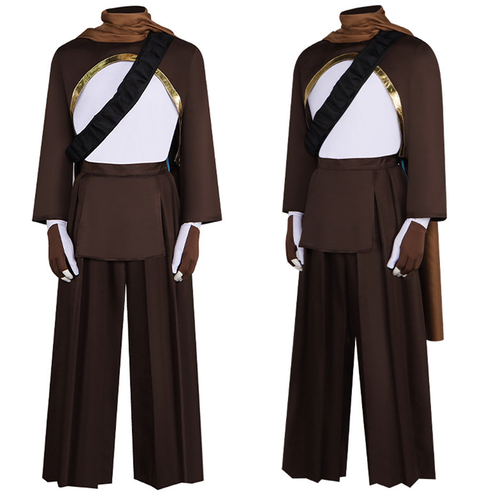 Cosplay Costume Sans Undertale Jeu Cosplay Tenue Couleur Café Homme