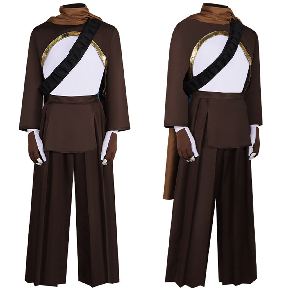 Cosplay Costume Sans Undertale Jeu Cosplay Tenue Couleur Café Homme