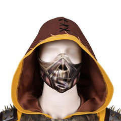 Cosplay Costume Scorpion Mortal Kombat 2(2026) Film Cosplay Tenue Marron et Noire Homme