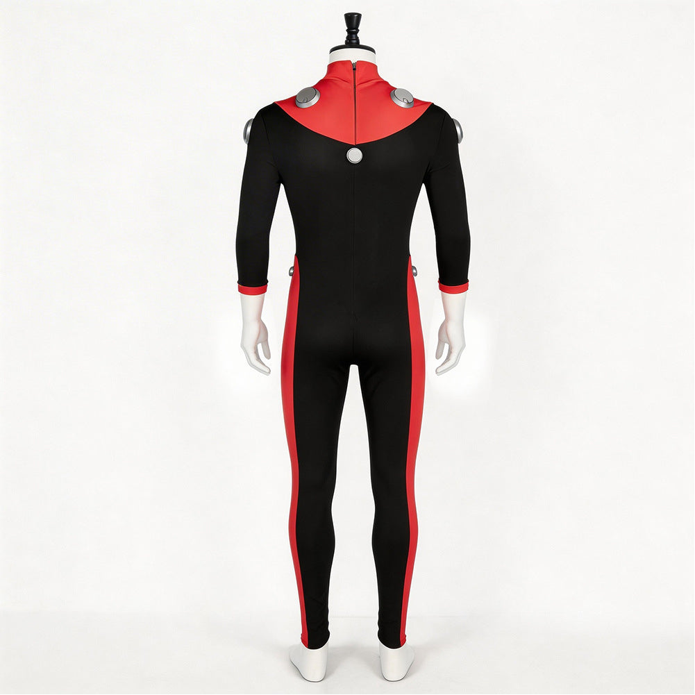 Cosplay Costume Scott Invincible 4(2026) TV Cosplay Combinaison Rouge Homme