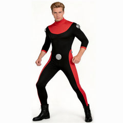 Cosplay Costume Scott Invincible 4(2026) TV Cosplay Combinaison Rouge Homme
