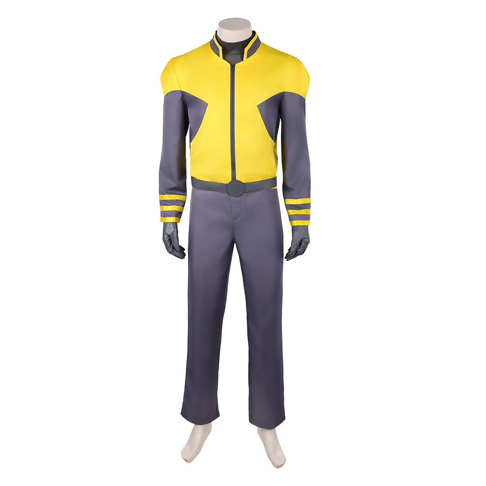 Cosplay Costume Scott Summers X-Men '97 Saison 2(2026) TV Cosplay Tenue Jaune et Grise Homme