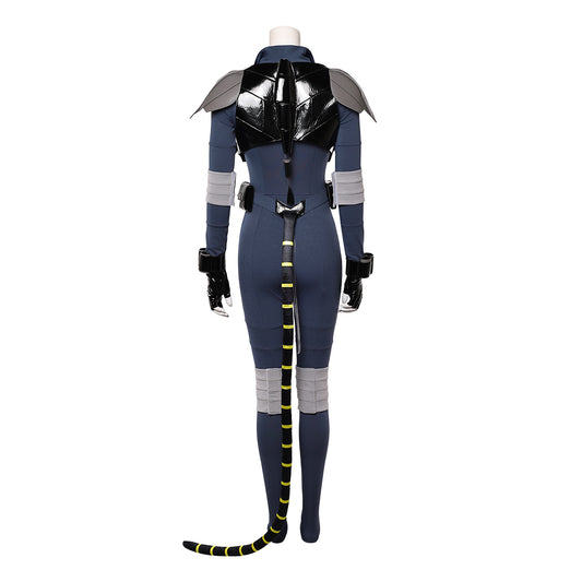 Cosplay Costume Selina Kyle Absolute Catwoman #1(2026) Bande Dessinée Cosplay Tenue Bleue Femme