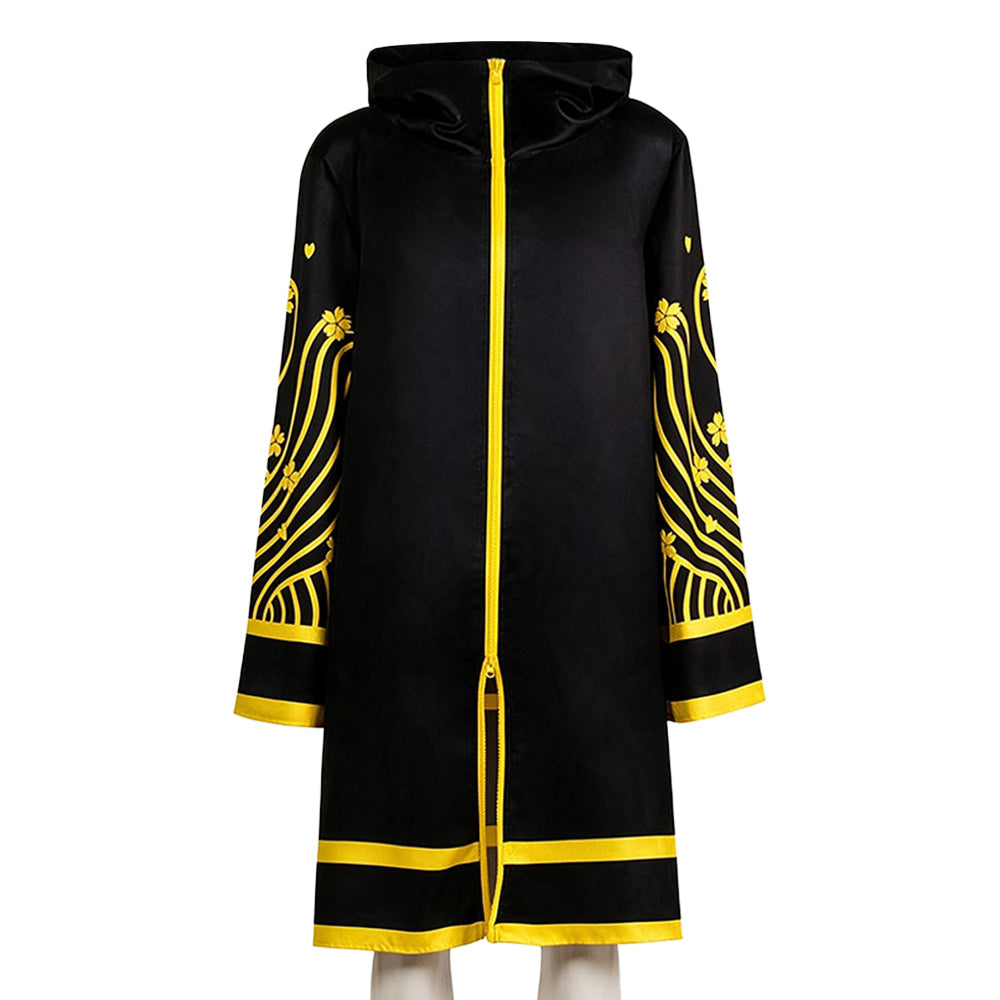 Cosplay Costume Senju Kawaragi Tokyo Revengers Saison 4(2026) Anime Cosplay Tenue Noire et Jaune Homme