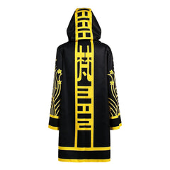 Cosplay Costume Senju Kawaragi Tokyo Revengers Saison 4(2026) Anime Cosplay Tenue Noire et Jaune Homme
