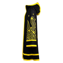 Cosplay Costume Senju Kawaragi Tokyo Revengers Saison 4(2026) Anime Cosplay Tenue Noire et Jaune Homme