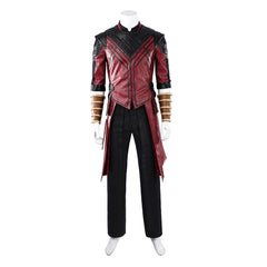 Cosplay Costume Shang-Chi Avengers 5(2026) Film Cosplay Tenue Rouge et Noire Homme