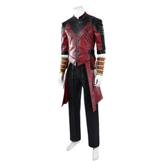 Cosplay Costume Shang-Chi Avengers 5(2026) Film Cosplay Tenue Rouge et Noire Homme