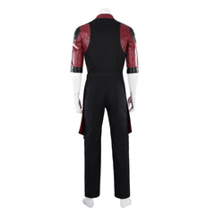 Cosplay Costume Shang-Chi Avengers 5(2026) Film Cosplay Tenue Rouge et Noire Homme
