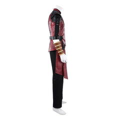 Cosplay Costume Shang-Chi Avengers 5(2026) Film Cosplay Tenue Rouge et Noire Homme