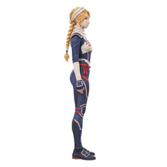 Cosplay Costume Sheik The Legend of Zelda: Ocarina of Time(2026) Jeu Cosplay Tenue Bleue et Beige Femme