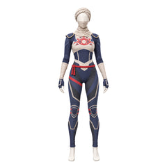 Cosplay Costume Sheik The Legend of Zelda: Ocarina of Time(2026) Jeu Cosplay Tenue Bleue et Beige Femme