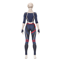 Cosplay Costume Sheik The Legend of Zelda: Ocarina of Time(2026) Jeu Cosplay Tenue Bleue et Beige Femme