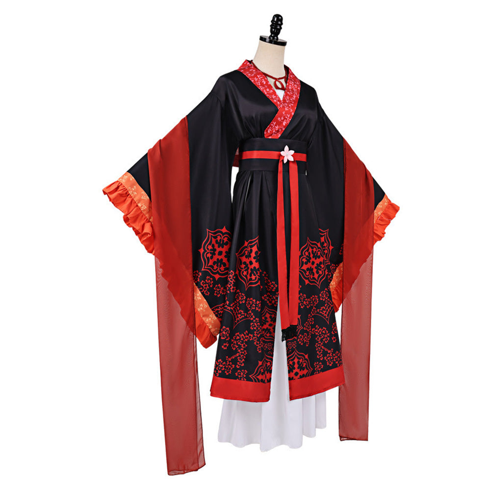 Cosplay Costume Shu Keigetsu Though I Am an Inept Villainess(2026) Anime Cosplay Kimono Rouge Femme