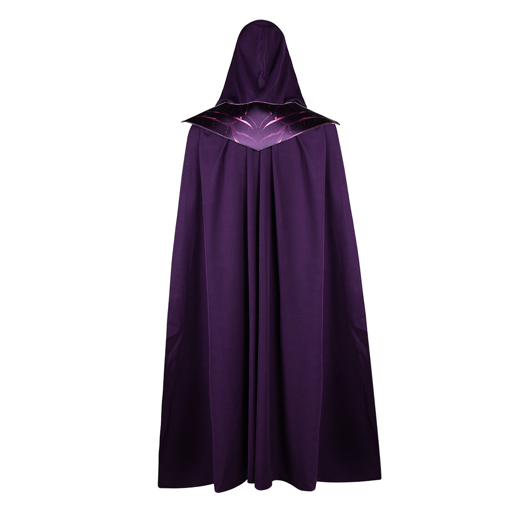 Cosplay Costume Skeletor Les Maîtres de l'Univers(2026) Film Cosplay Cape Violette Homme