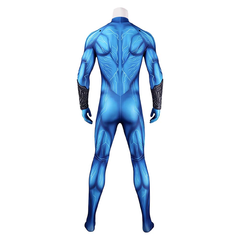 Cosplay Costume Skeletor Les Maîtres de l'Univers(2026) Film Cosplay Combinaison Bleue Homme