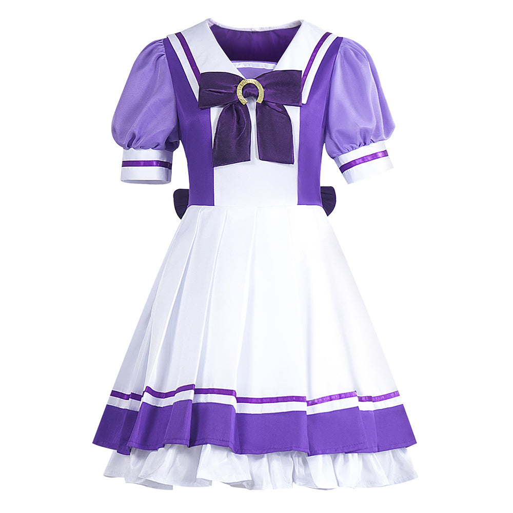 Cosplay Costume Special Week Pretty Derby Anime Cosplay Uniforme Violette Femme
