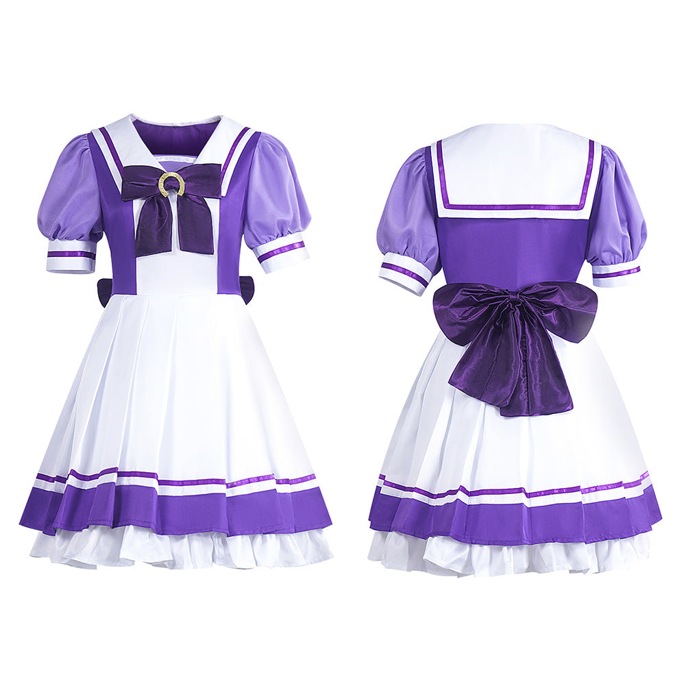 Cosplay Costume Special Week Pretty Derby Anime Cosplay Uniforme Violette Femme
