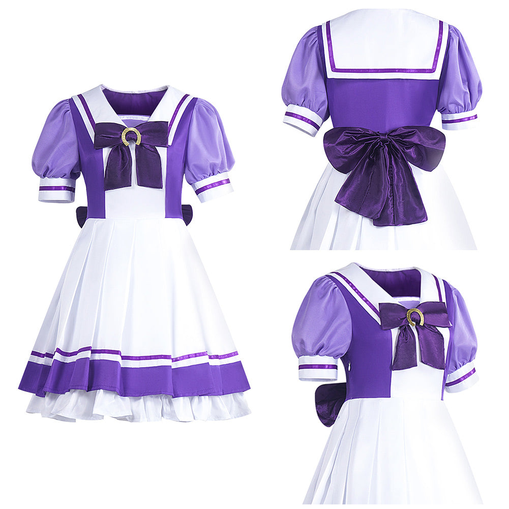 Cosplay Costume Special Week Pretty Derby Anime Cosplay Uniforme Violette Femme