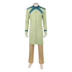 Cosplay Costume Steven Steel JJBA 7(2026) Anime Cosplay Tenue Verte et Marron Homme