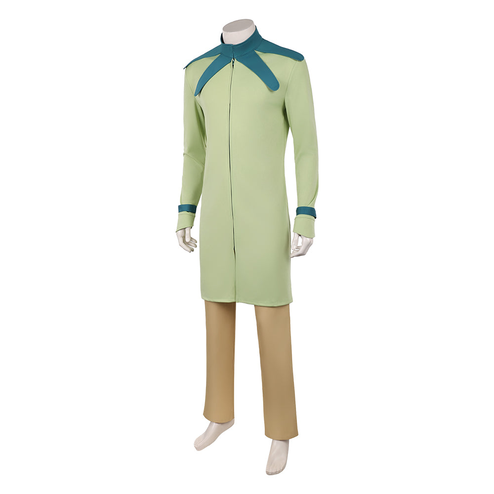 Cosplay Costume Steven Steel JJBA 7(2026) Anime Cosplay Tenue Verte et Marron Homme