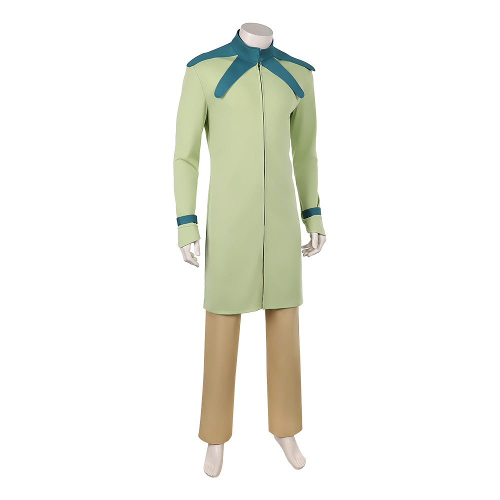 Cosplay Costume Steven Steel JJBA 7(2026) Anime Cosplay Tenue Verte et Marron Homme