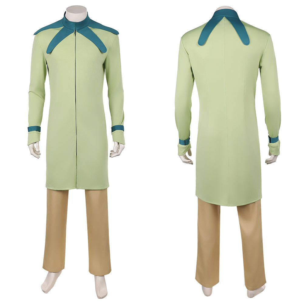 Cosplay Costume Steven Steel JJBA 7(2026) Anime Cosplay Tenue Verte et Marron Homme