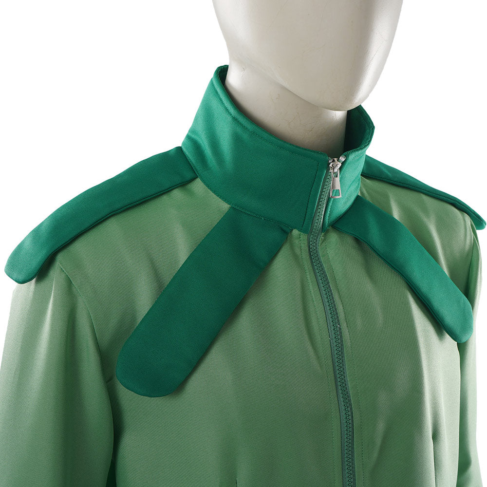 Cosplay Costume Steven Steel JJBA 7(2026) Anime Cosplay Tenue Verte Homme