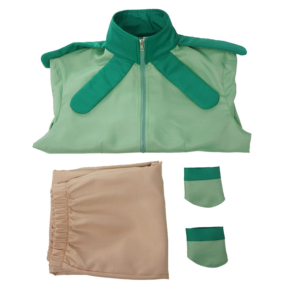 Cosplay Costume Steven Steel JJBA 7(2026) Anime Cosplay Tenue Verte Homme