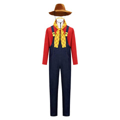 Cosplay Costume Stinky Pete Film Cosplay Tenue Bleue et Rouge Homme