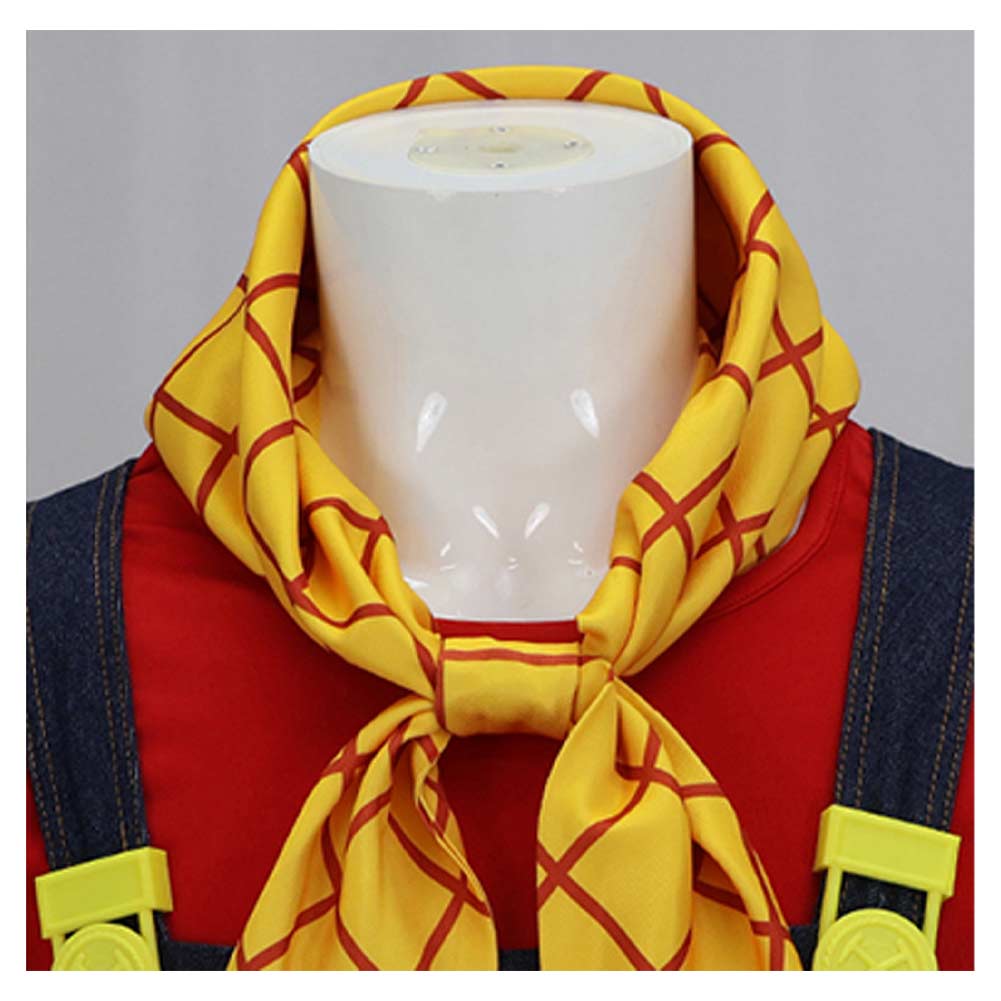 Cosplay Costume Stinky Pete Film Cosplay Tenue Bleue et Rouge Homme