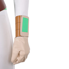 Cosplay Costume Stone Man Invincible 4(2026) TV Cosplay Tenue Verte et Blanche Homme