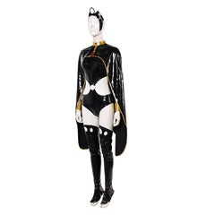Cosplay Costume Storm X-Men '97 Saison 2(2026) TV Cosplay Tenue Noire de Cuir Femme