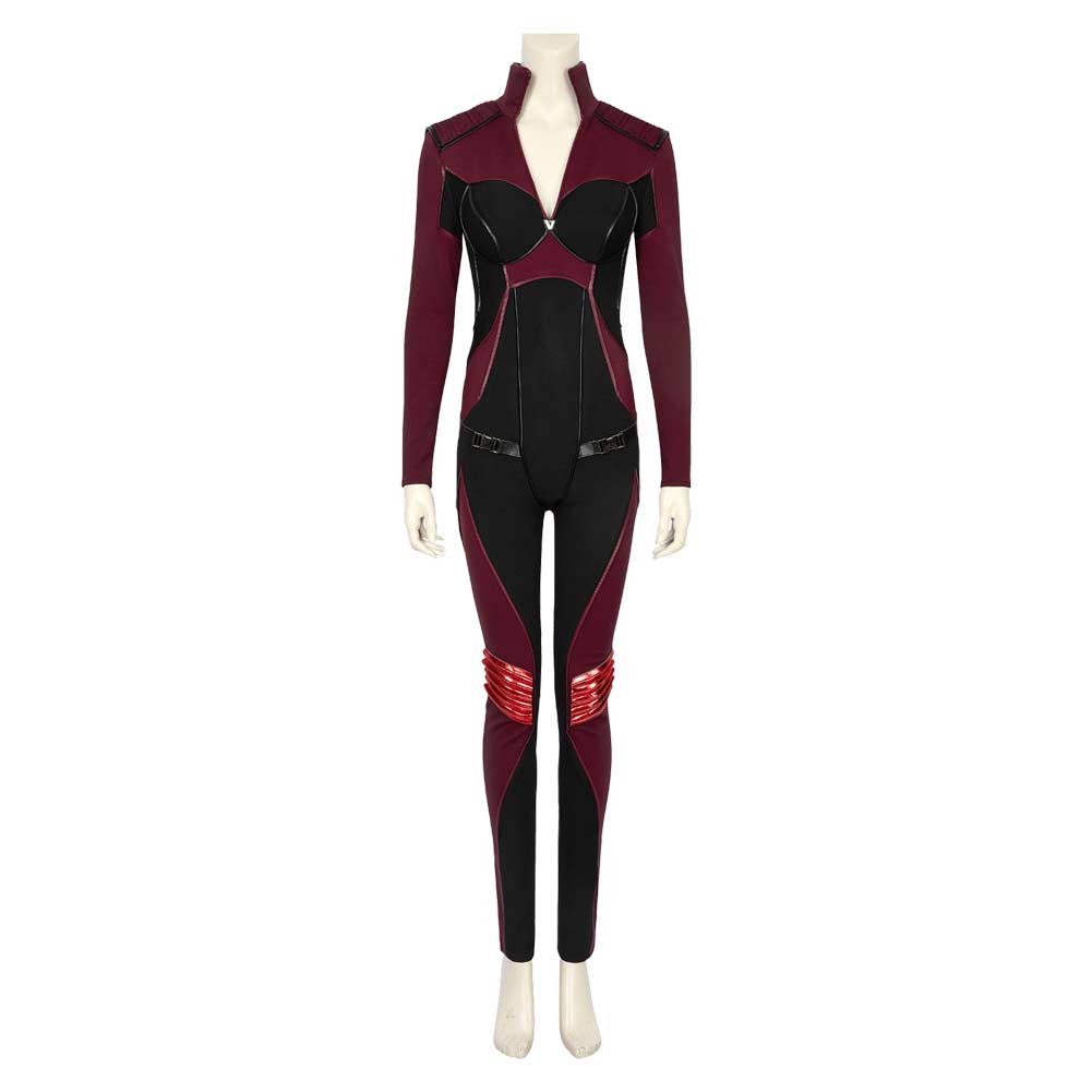 Cosplay Costume Stormfront The Boys 5(2026) TV Cosplay Combinaison Rouge Femme