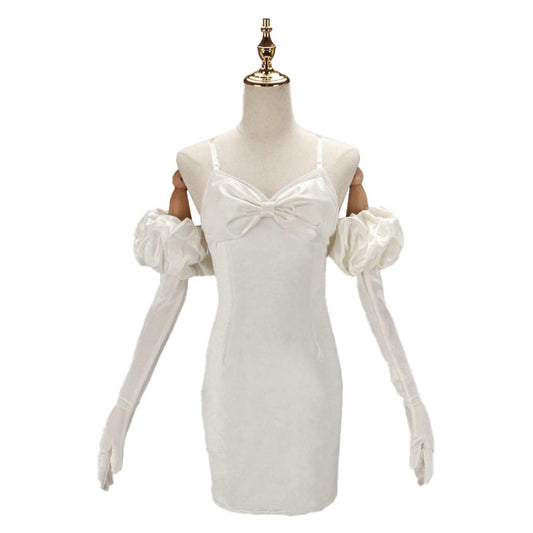 Cosplay Costume Sua Alien Stage(2026) TV Cosplay Robe Blanche Femme Ver.2