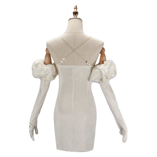 Cosplay Costume Sua Alien Stage(2026) TV Cosplay Robe Blanche Femme Ver.2