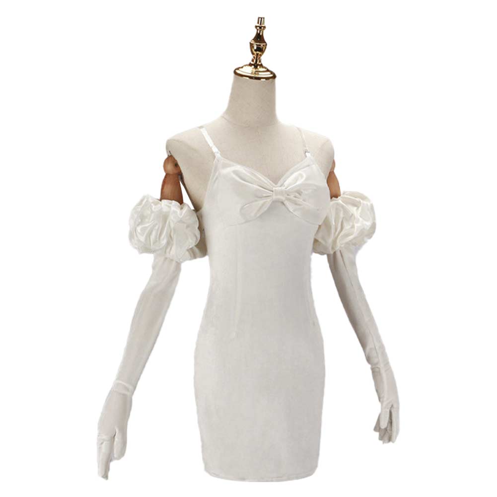 Cosplay Costume Sua Alien Stage(2026) TV Cosplay Robe Blanche Femme Ver.2
